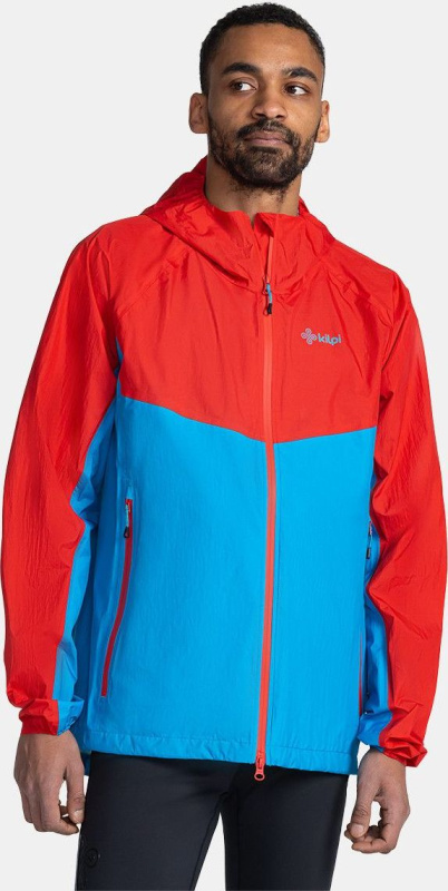 Pánská nepromokavá bunda KILPI Hurricane červená Velikost: 3XL