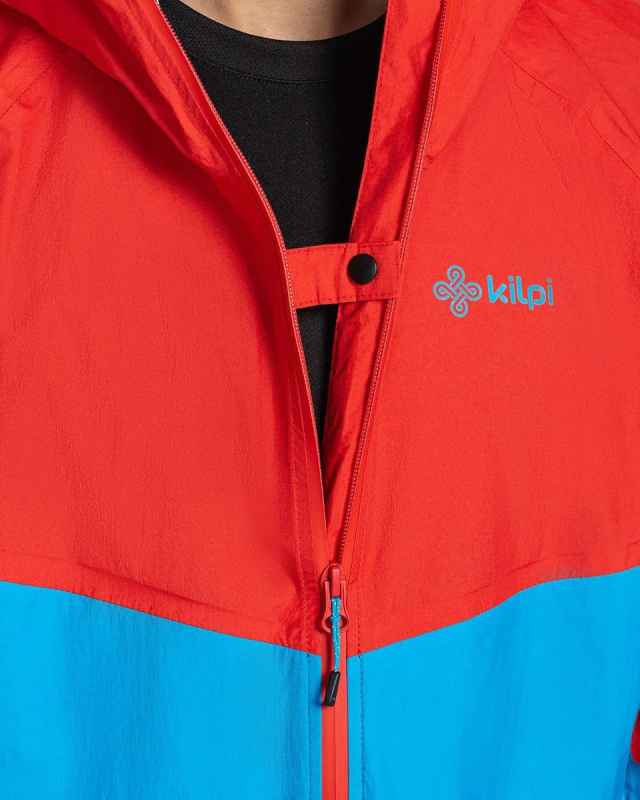 Pánská nepromokavá bunda KILPI Hurricane červená Velikost: XXL