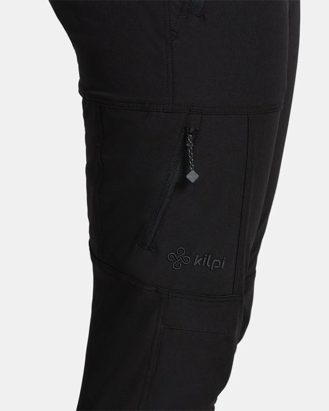 Dámské outdoorové kalhoty KILPI Belvela černá Velikost: 36 Short