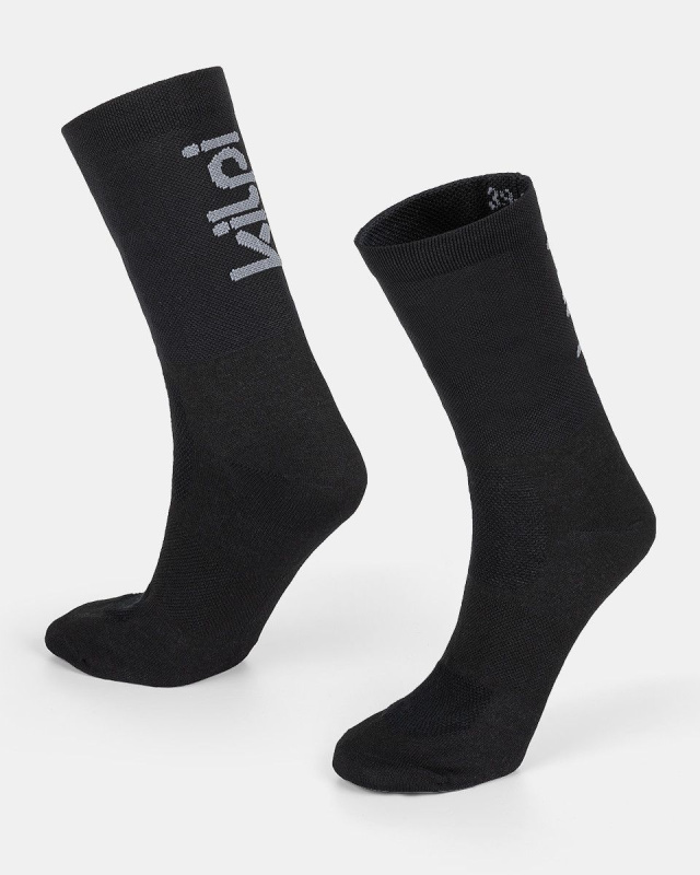 Unisex cyklistické ponožky KILPI Cycler černé Velikost: 35