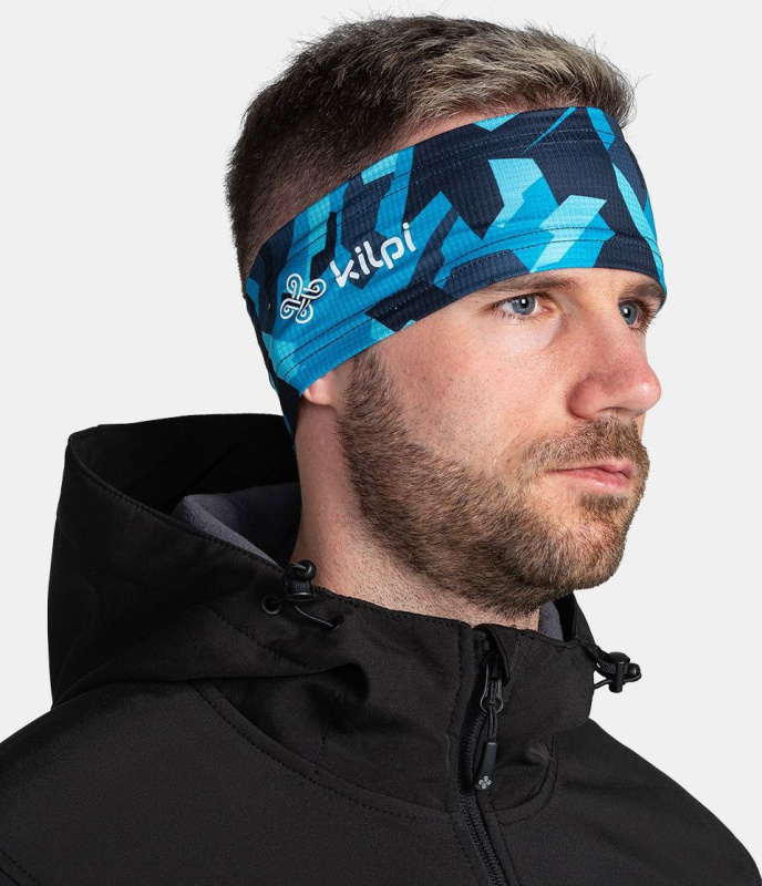 Unisex sportovní čelenka KILPI Seen tmavě modrá Velikost: L