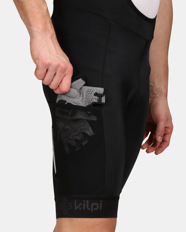 Pánské cyklistické kraťasy KILPI Gurrafo černé Velikost: XL