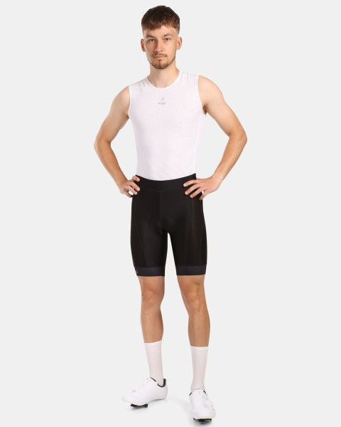 Pánské cyklistické šortky KILPI Pressure černé Velikost: L