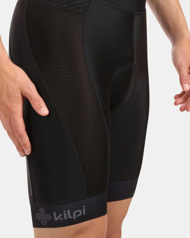 Pánské cyklistické šortky KILPI Pressure černé Velikost: XL