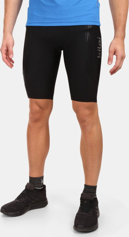 Pánské běžecké šortky KILPI Chamonies černé Velikost: S