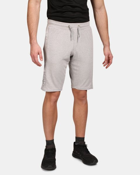 Pánské teplákové šortky KILPI Tuscon světle šedé Velikost: M