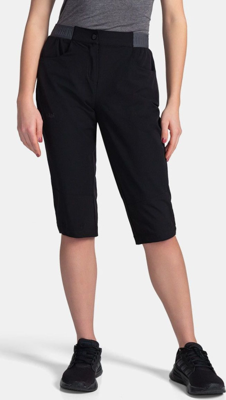 Dámské 3/4 outdoorové kalhoty KILPI Meedin černé Velikost: 34