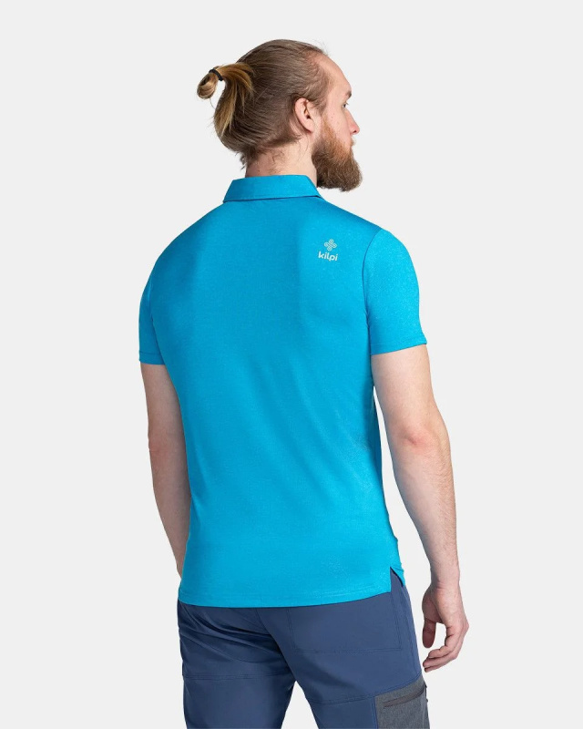 Pánské polo triko KILPI Oliva modré Velikost: XS
