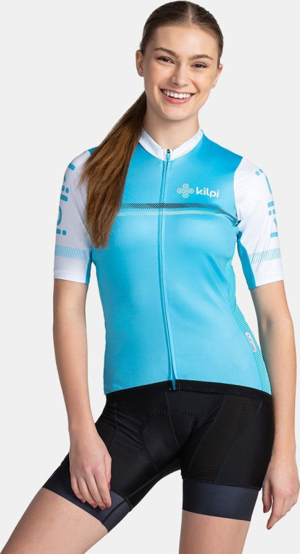 Dámský cyklistický dres KILPI Corridor modrý Velikost: 38