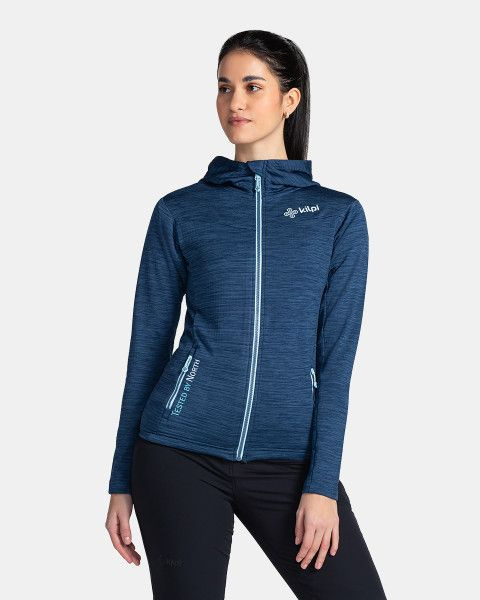 Dámská fleecová mikina KILPI Sevelen tmavě modrá Velikost: 44