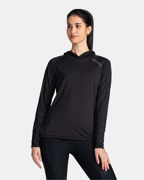 Dámská fitness mikina KILPI Aileen černá Velikost: 36
