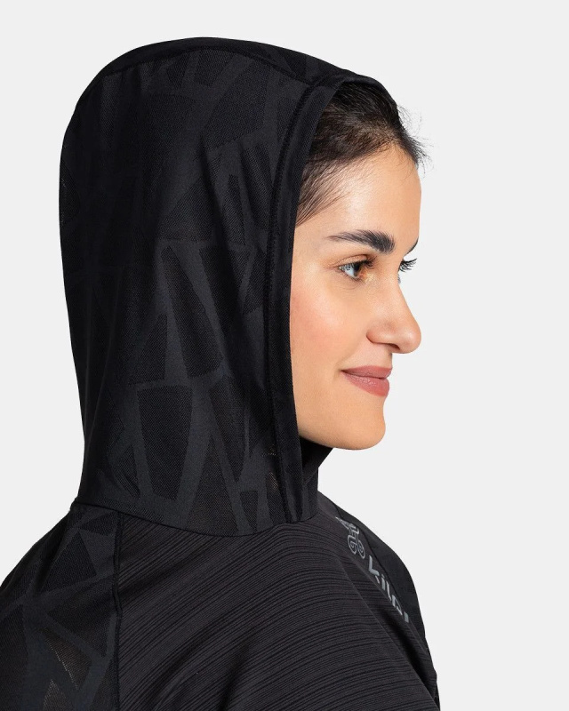 Dámská fitness mikina KILPI Aileen černá Velikost: 46