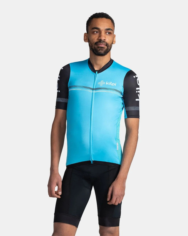 Pánský cyklistický dres KILPI Corridor modrý Velikost: S