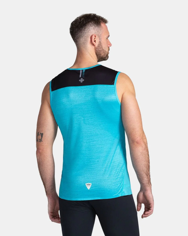 Pánské běžecké tílko KILPI Amby modré Velikost: S