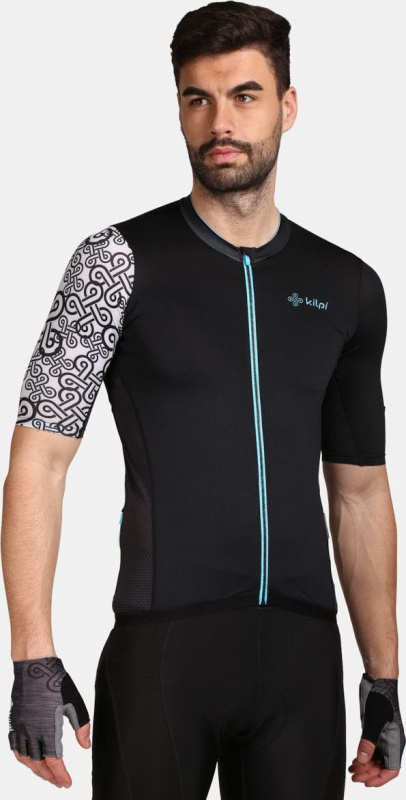 Pánský cyklistický dres KILPI Picard černý Velikost: M