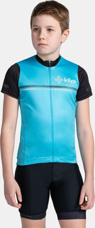Dětský cyklistický dres KILPI Corridor modrý Velikost: 122