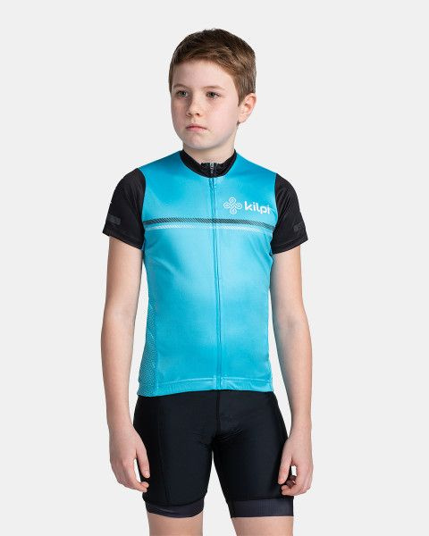 Dětský cyklistický dres KILPI Corridor modrý Velikost: 158