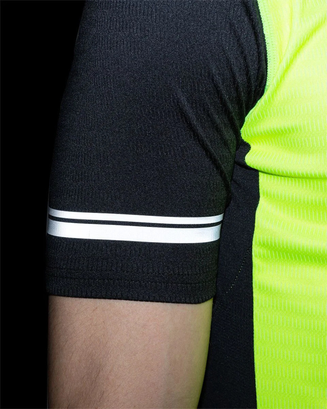 Pánský cyklistický dres KILPI Cavalet žlutý Velikost: M