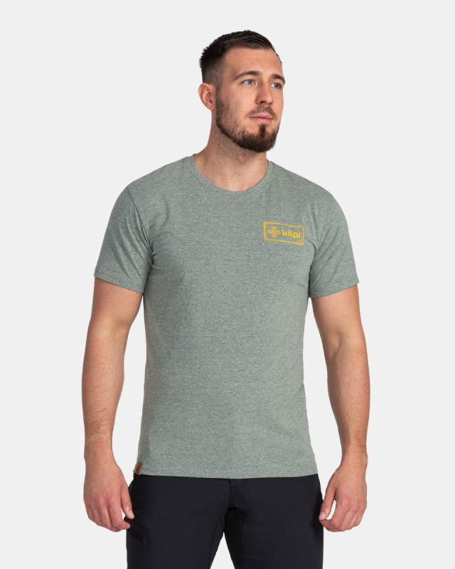 Pánské bavlněné triko KILPI Bande šedé Velikost: S