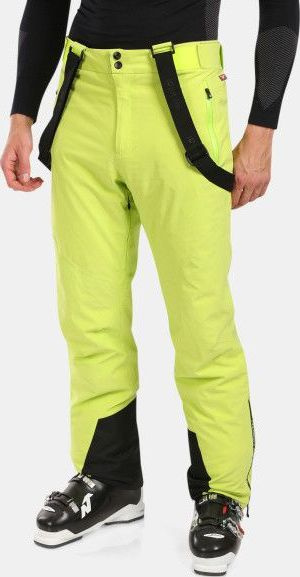 Pánské lyžařské kalhoty KILPI Ravel světle zelené Velikost: XXL