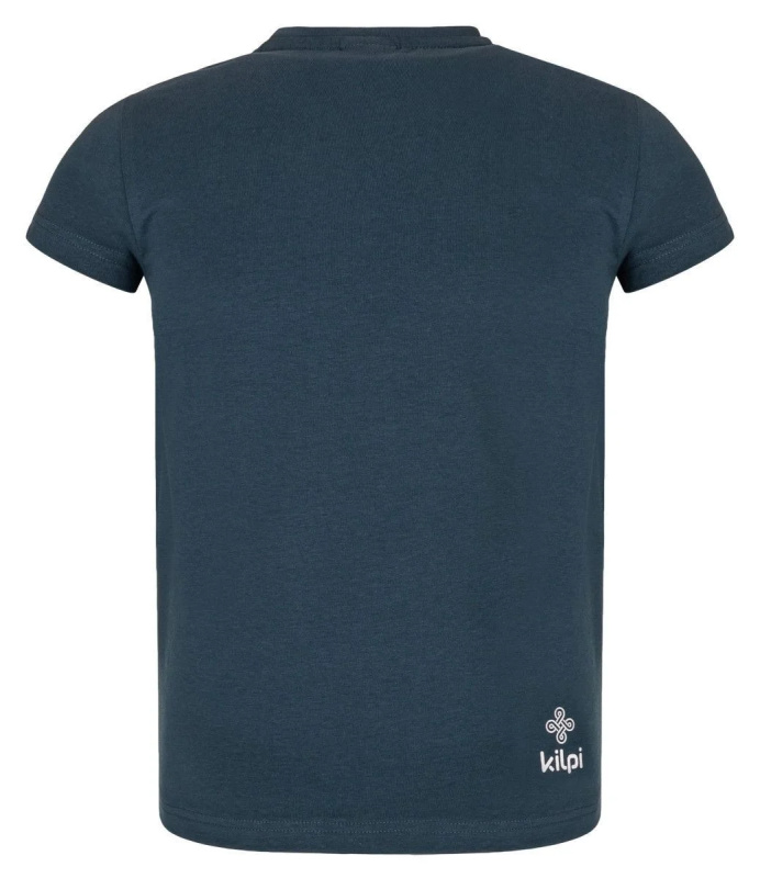 Dívčí bavlněné triko KILPI Albion tmavě modré Velikost: 98