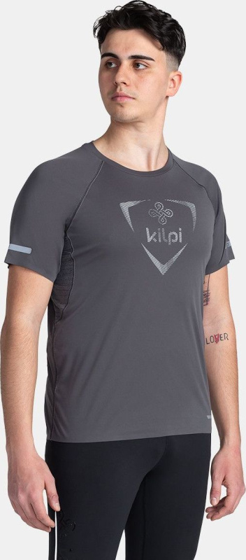 Pánské funkční triko KILPI Wylder tmavě šedé Velikost: XS