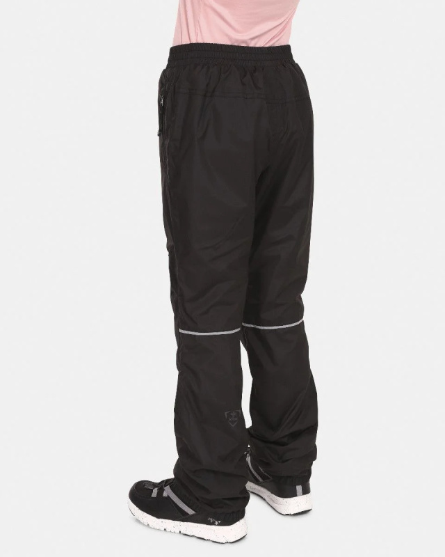 Dětské outdoorové kalhoty KILPI Jordy černé Velikost: 98