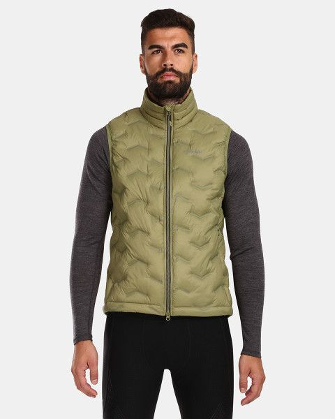 Kilpi Pánská zateplená vesta NORTHFINDER Nai zelená Velikost: XXL