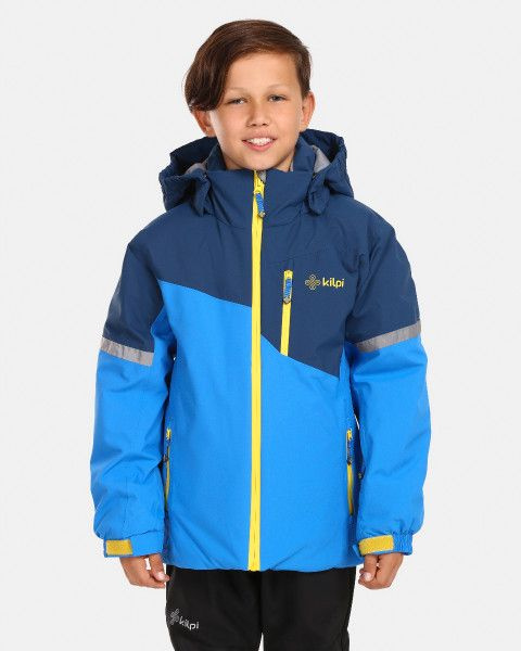 Chlapecká lyžařská bunda KILPI Ferden modrá Velikost: 98