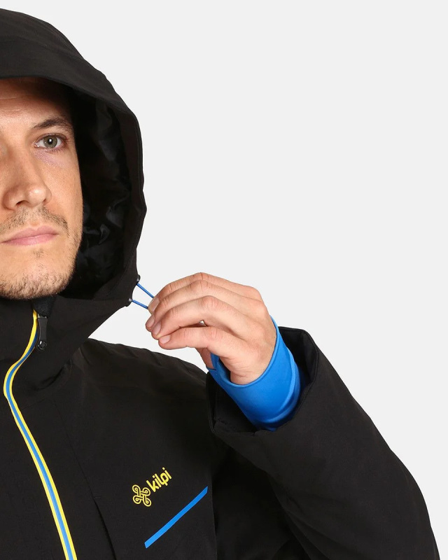 Pánská lyžařská bunda KILPI Killy černá Velikost: XL