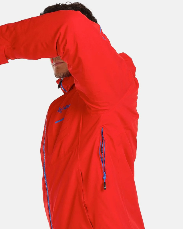 Pánská lyžařská bunda KILPI Killy červená Velikost: XXL