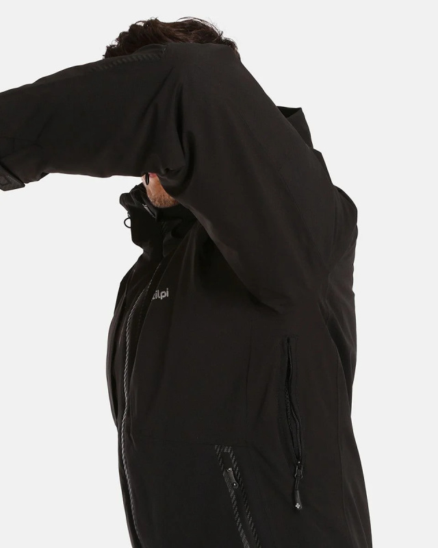 Pánská lyžařská bunda KILPI Turnau černá Velikost: 3XL