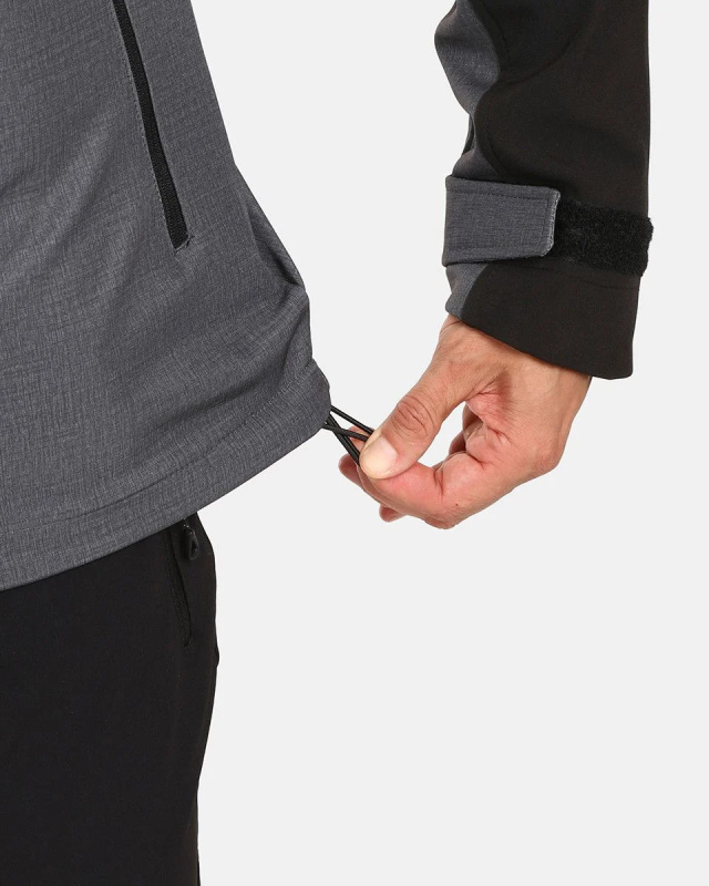 Pánská softshellová bunda KILPI Ravio šedá Velikost: 3XL