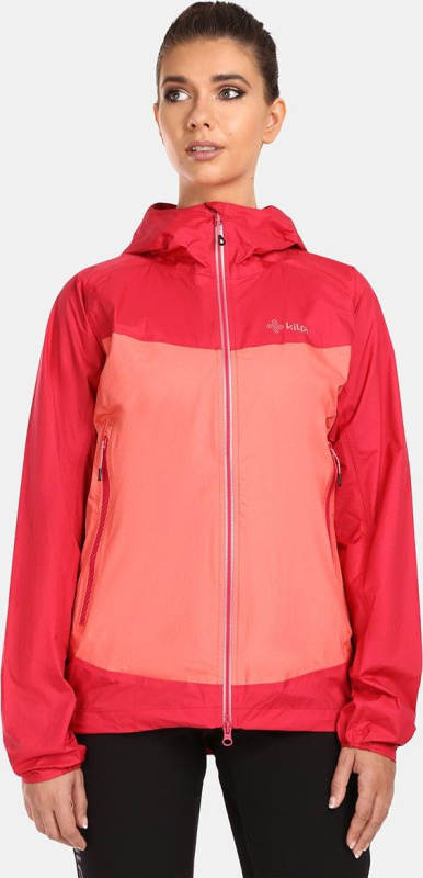 Dámská nepromokavá bunda KILPI Hurricane růžová Velikost: 44