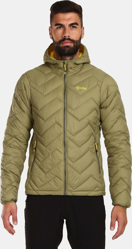 Pánská zateplená bunda KILPI Rebeki zelená Velikost: 3XL