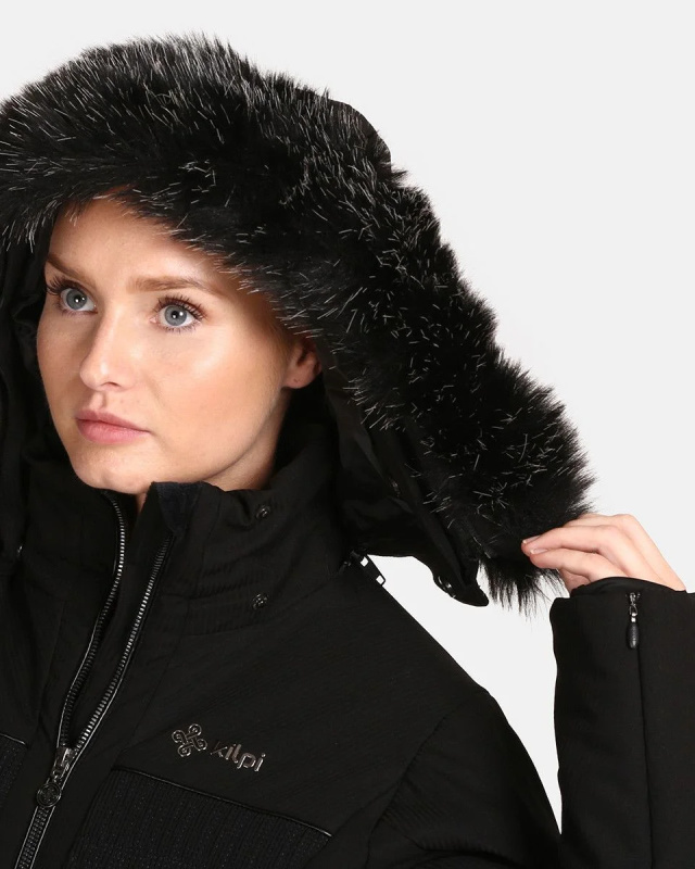 Dámská lyžařská bunda KILPI Emilin černá Velikost: 38