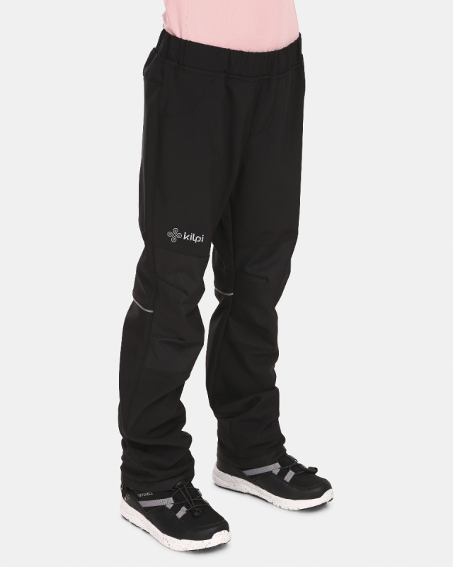 Dětské softshellové kalhoty KILPI Rizo černé Velikost: 98