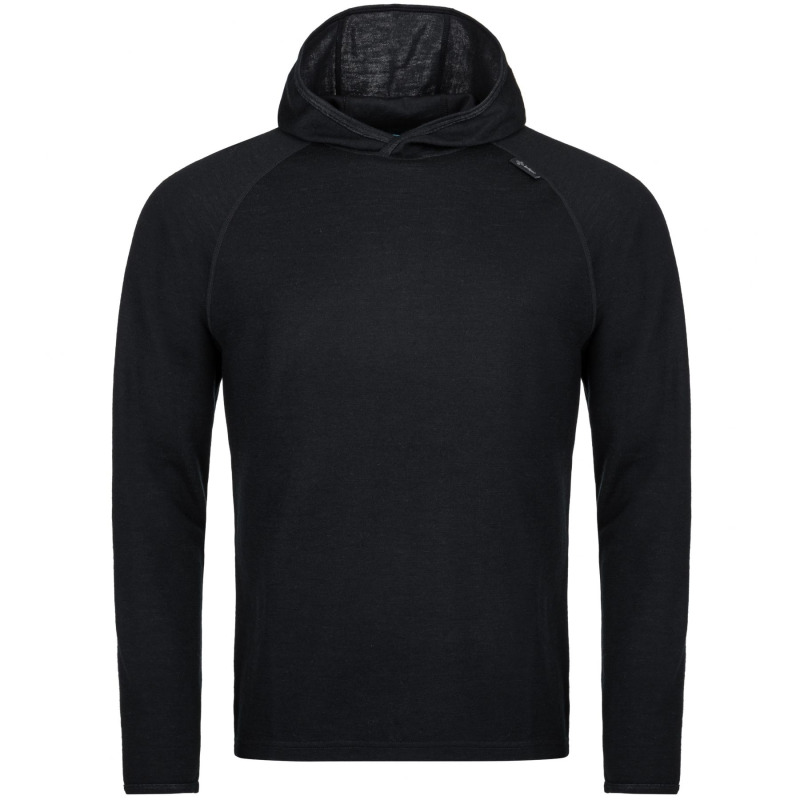 Pánský merino svetr KILPI Moseo černý Velikost: 3XL