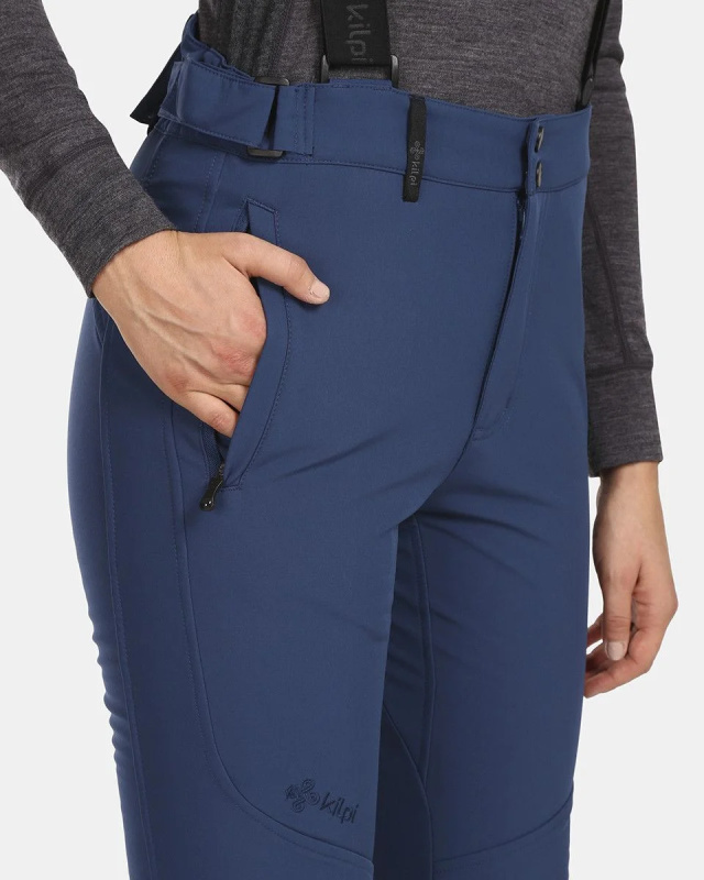 Dámské lyžařské kalhoty KILPI Rhea modré Velikost: 40