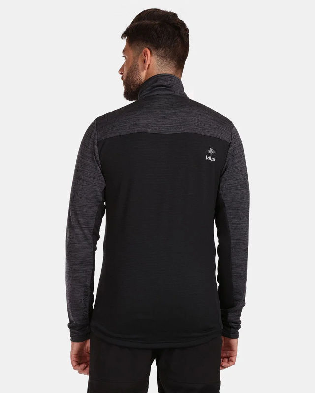 Pánská fleecová mikina KILPI Erin černá Velikost: S