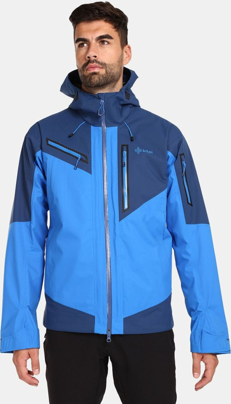 Pánská nepromokavá bunda KILPI Hastar modrá Velikost: 3XL