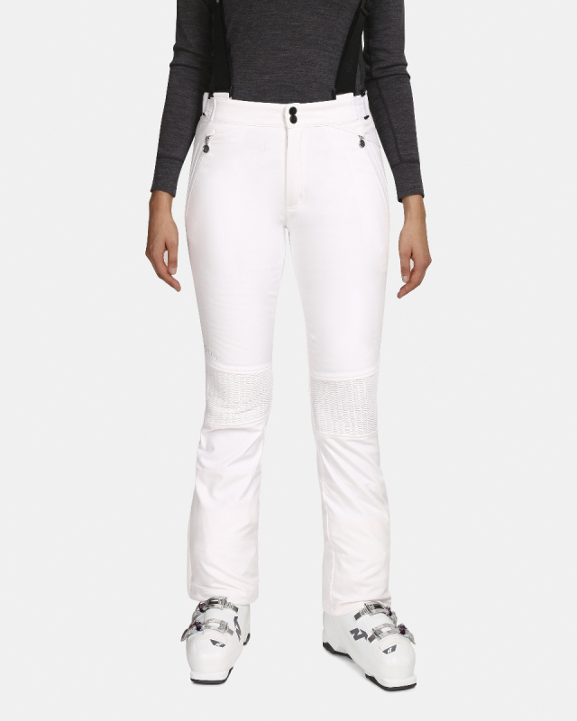 Dámské lyžařské kalhoty KILPI Dione bílé Velikost: 40