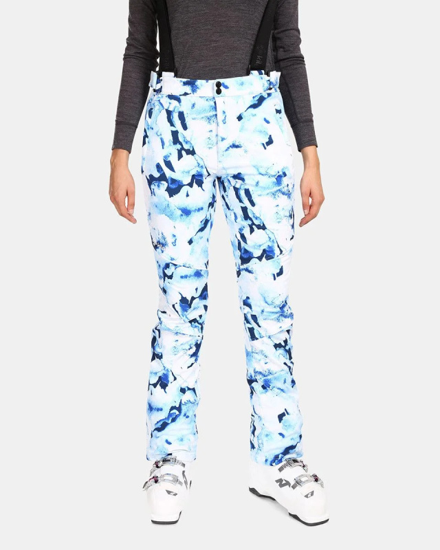 Dámské lyžařské kalhoty KILPI Torien bílé Velikost: 40