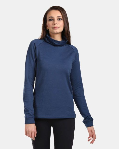 Dámská fleecová mikina KILPI Rolo modrá Velikost: 38