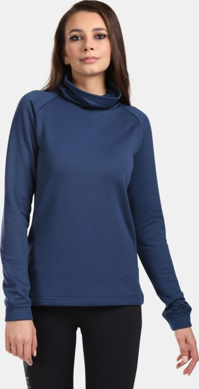 Dámská fleecová mikina KILPI Rolo modrá Velikost: 42