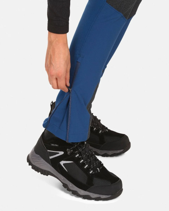 Dámské outdoorové kalhoty KILPI Nuuk modré Velikost: 40 Short