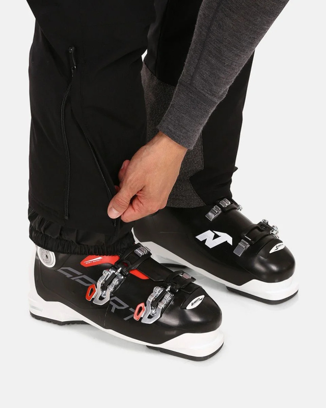 Pánské lyžařské kalhoty KILPI Mimas černé Velikost: L Short