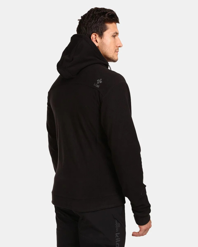 Pánská fleecová mikina KILPI Siat černá Velikost: M