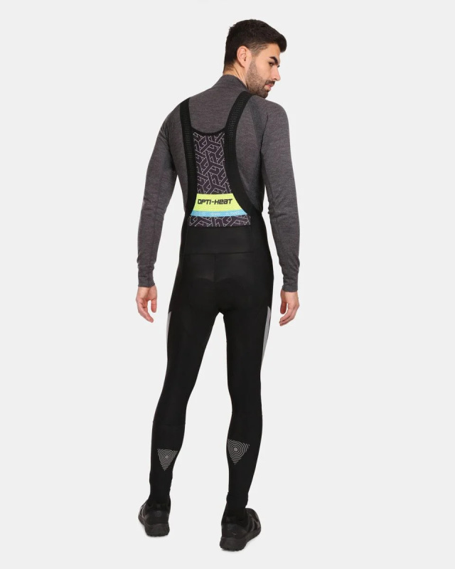 Pánské cyklistické kalhoty KILPI Valley černé Velikost: XXL