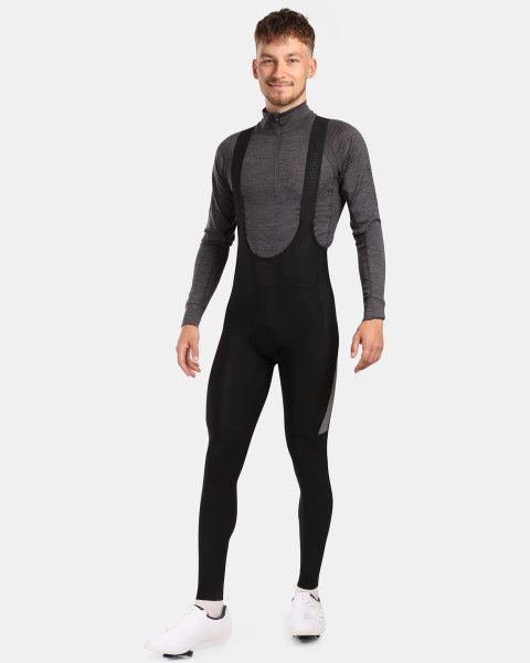 Pánské cyklistické kalhoty KILPI Valley černé Velikost: XXL